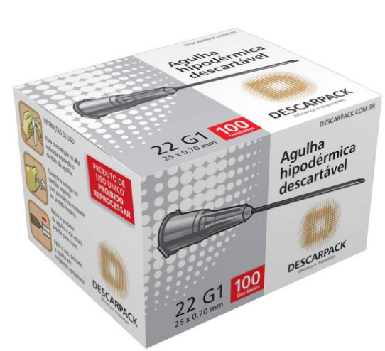 Agulha Hipodérmica DESCARPACK