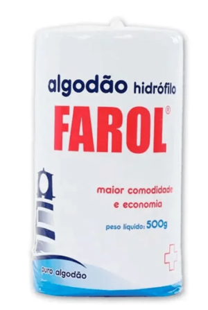 Algodão Hidrófilo FAROL