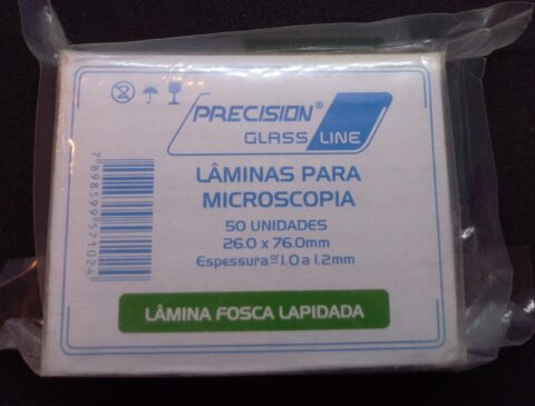 Lâminas para Microscopia Fosca PRECISION GLASS
