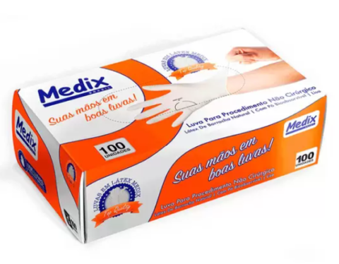 Luva para Procedimento Não Cirúrgico MEDIX