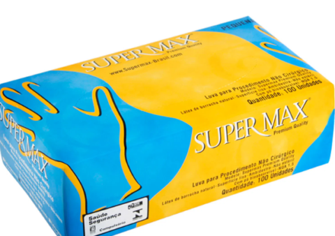 Luva para Procedimento não Cirúrgico SUPER MAX