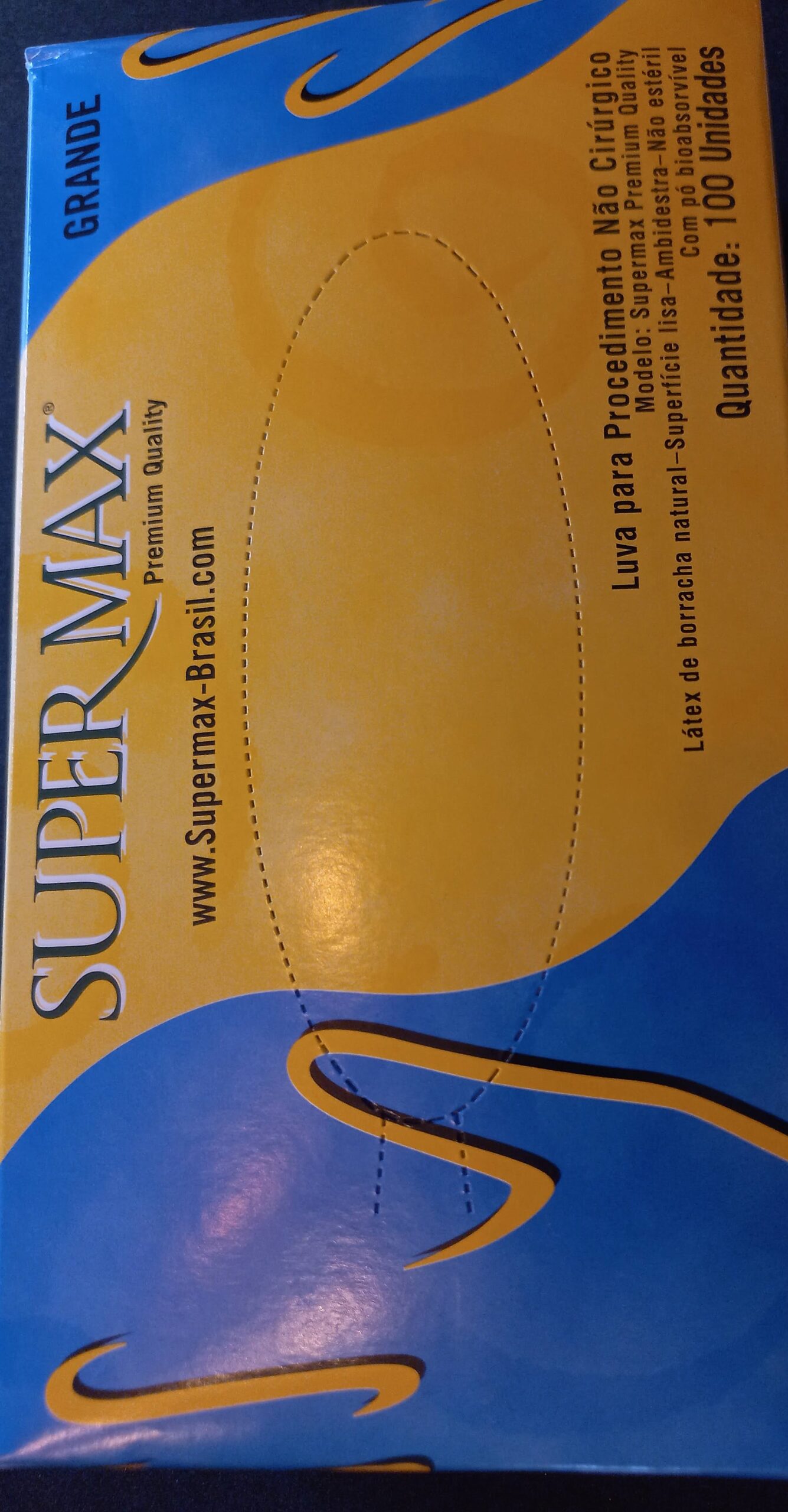 Luva para Procedimento não Cirúrgico SUPER MAX - Imagem 3
