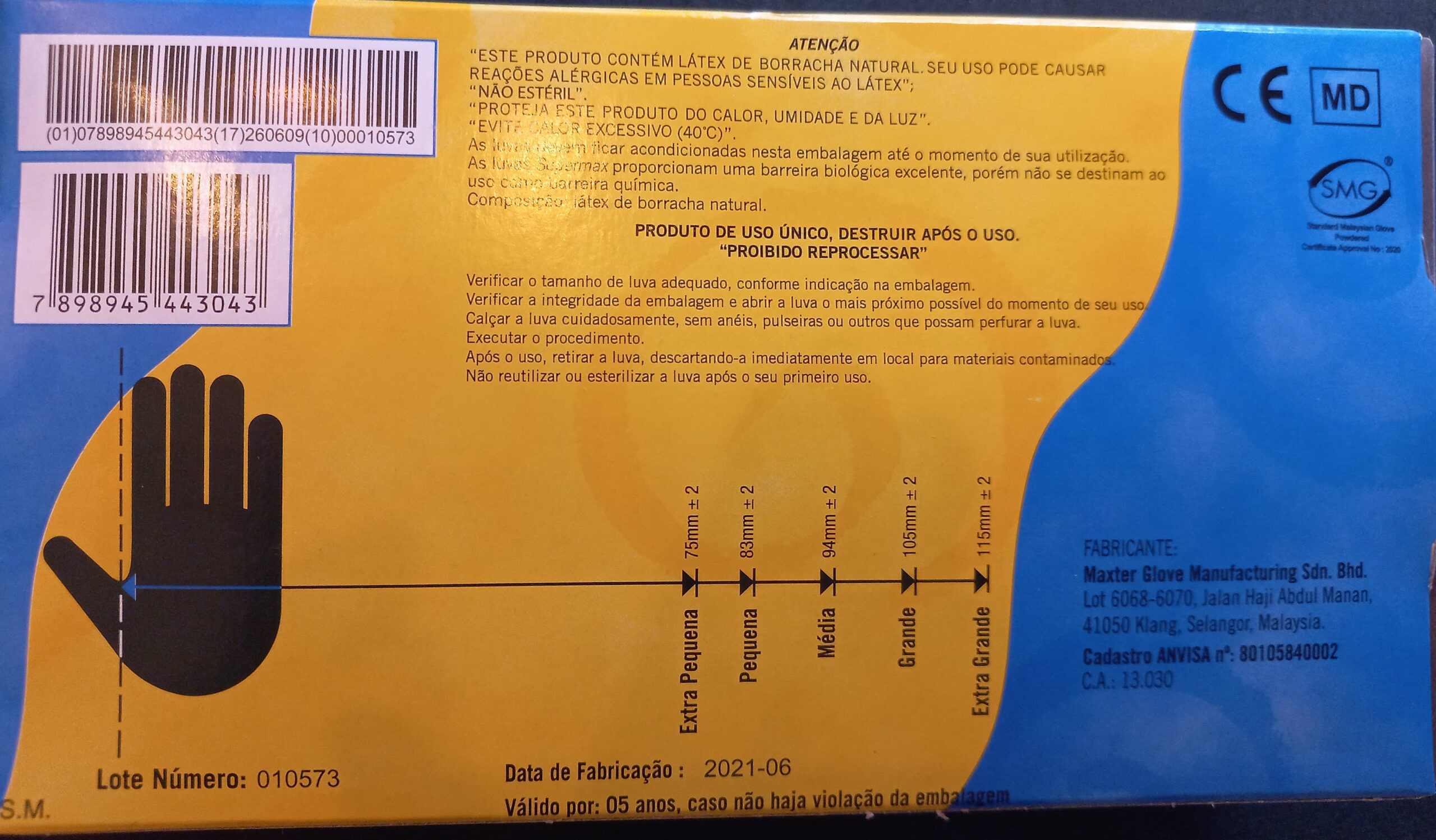 Luva para Procedimento não Cirúrgico SUPER MAX - Imagem 2